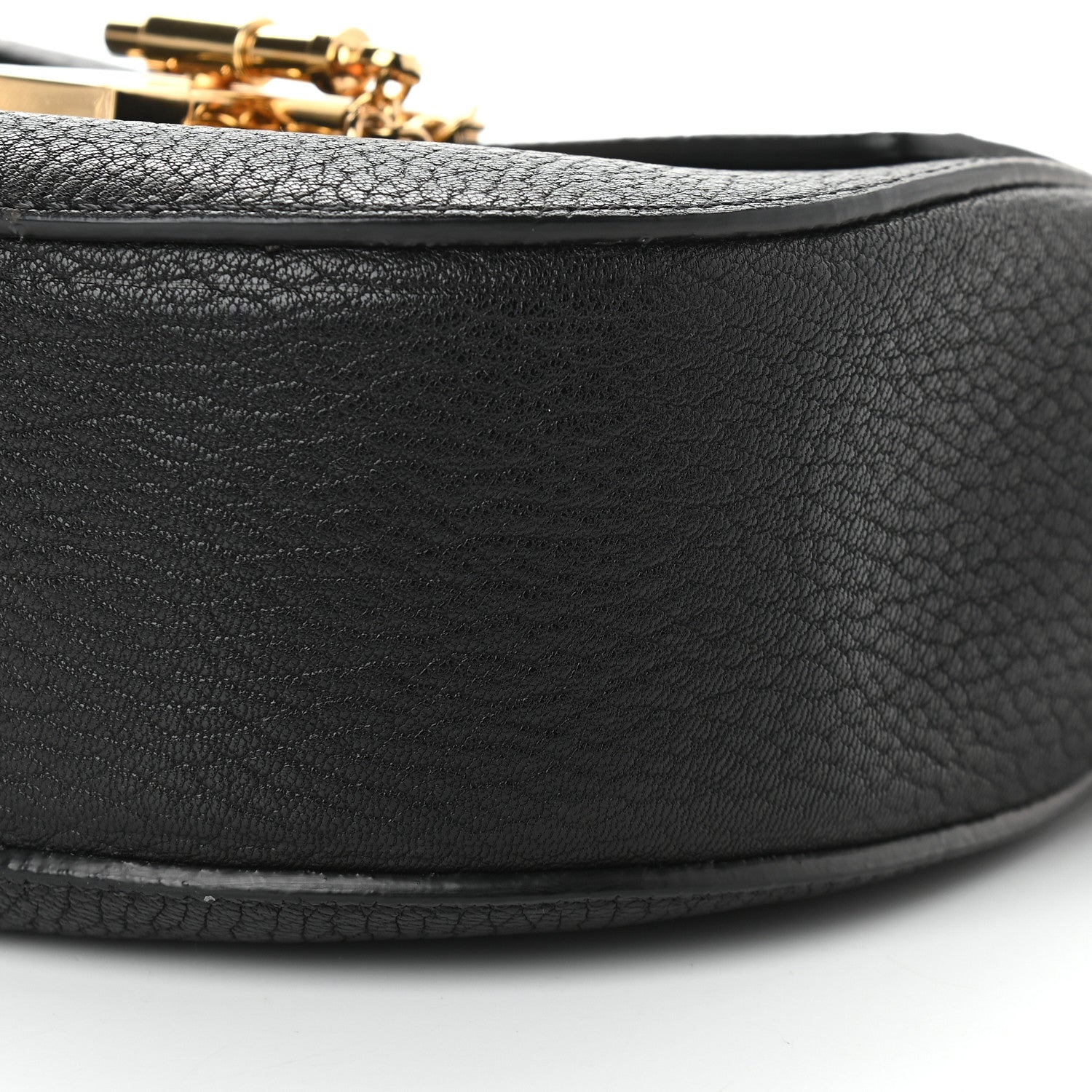 Chloe Grained Lambskin Mini Drew Shoulder Bag Black 6 of 8