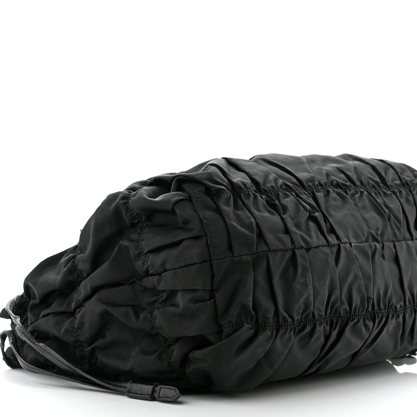 Tessuto Nylon Gaufre Tote Black