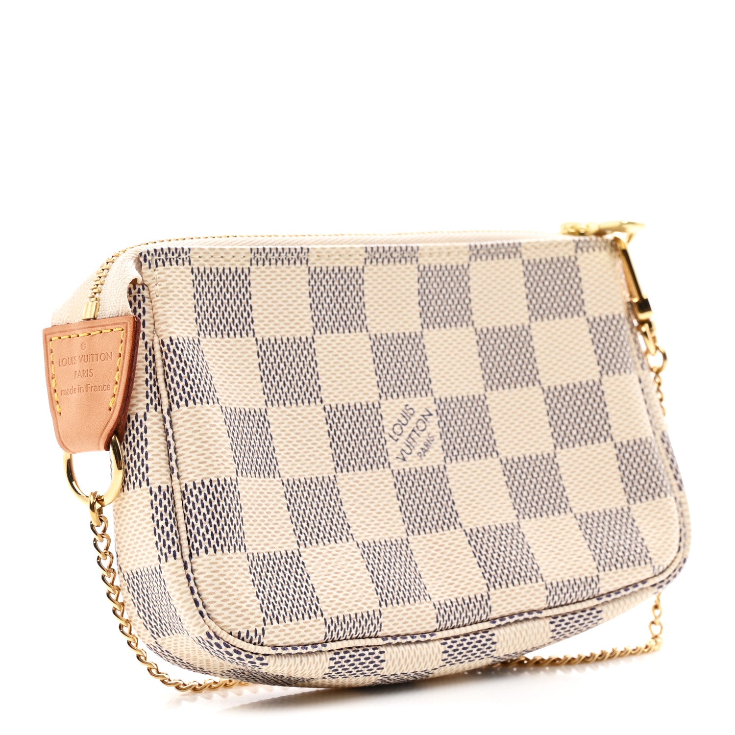 Louis Vuitton Damier Azur Mini Pochette Accessories 3 of 8