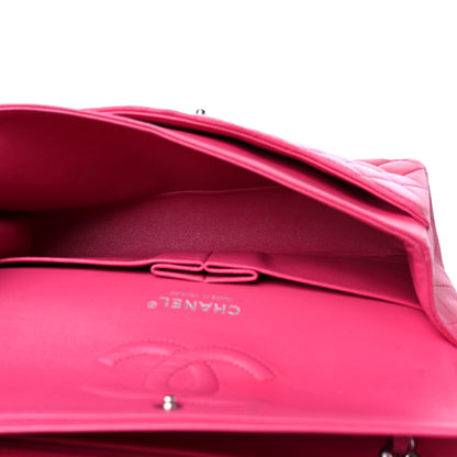 Chanel Lambskin Quilted Medium Double Flap Pink 5 of 16
