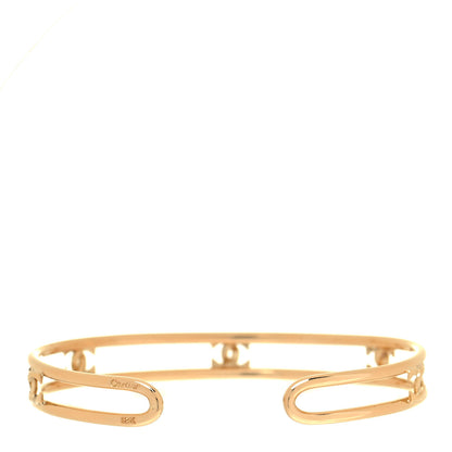 Cartier 18K Yellow Gold C de Cartier Cuff Bracelet 3 of 4