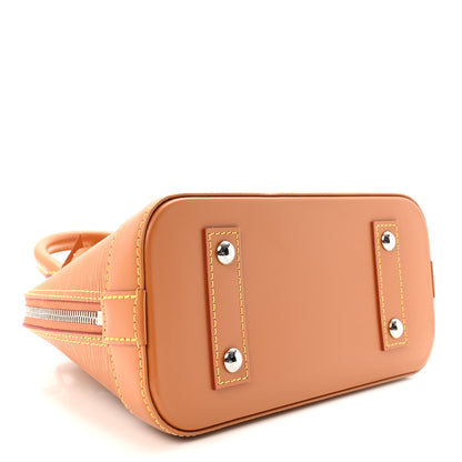 Louis Vuitton Epi Jacquard Alma BB Honey Gold 4 of 10