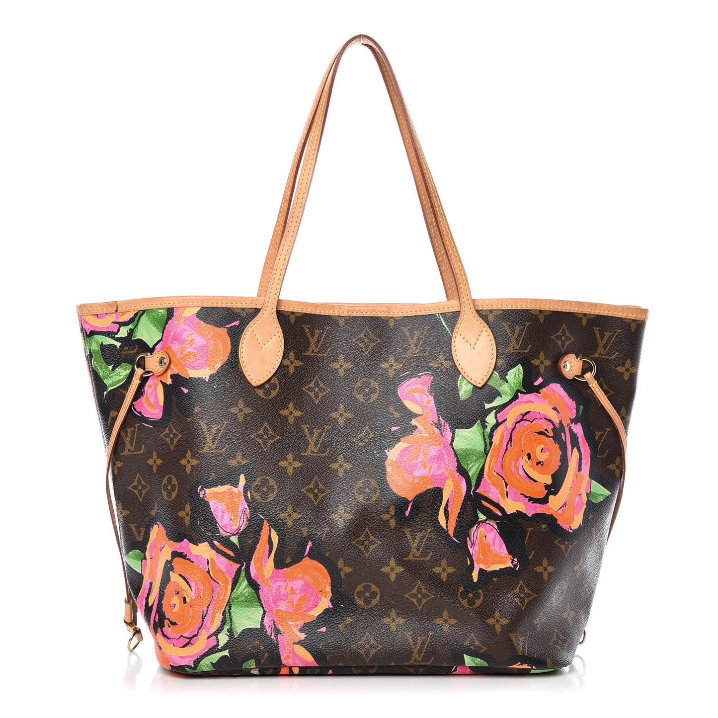 Monogram Roses Neverfull MM