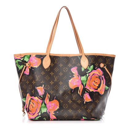 Louis Vuitton Monogram Roses Neverfull MM 1 of 15