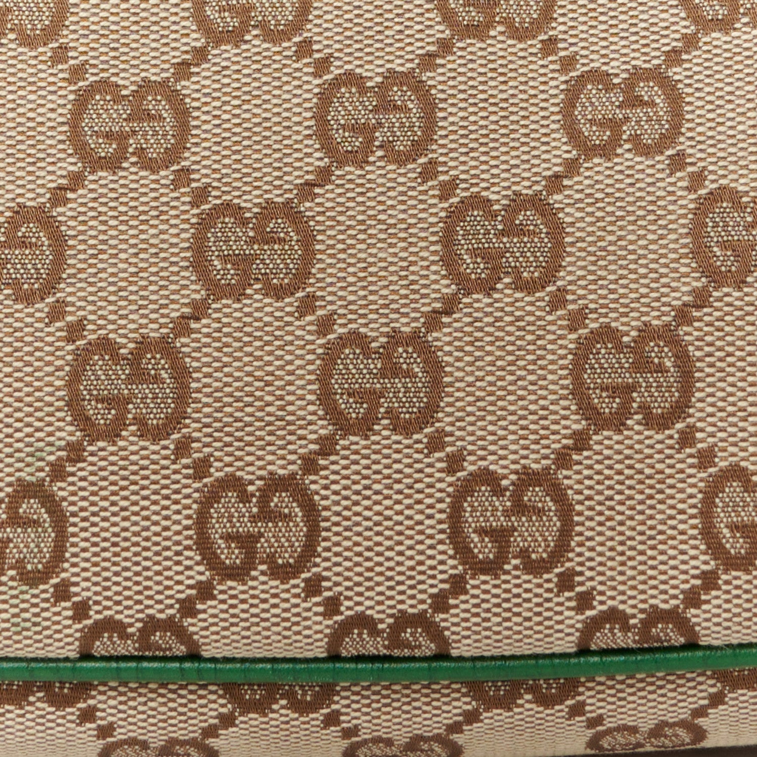 Gucci Monogram Boat Pochette Green 9 of 11