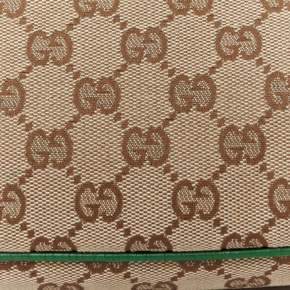 Gucci Monogram Boat Pochette Green 9 of 11