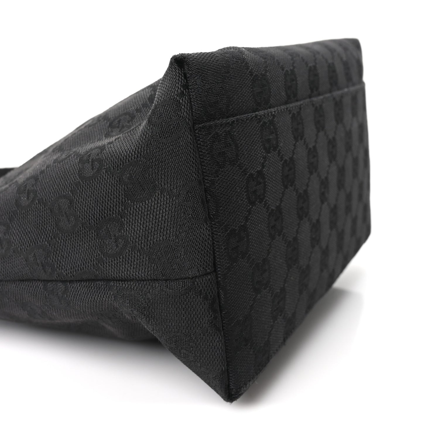 Nylon Monogram Small Hobo Black