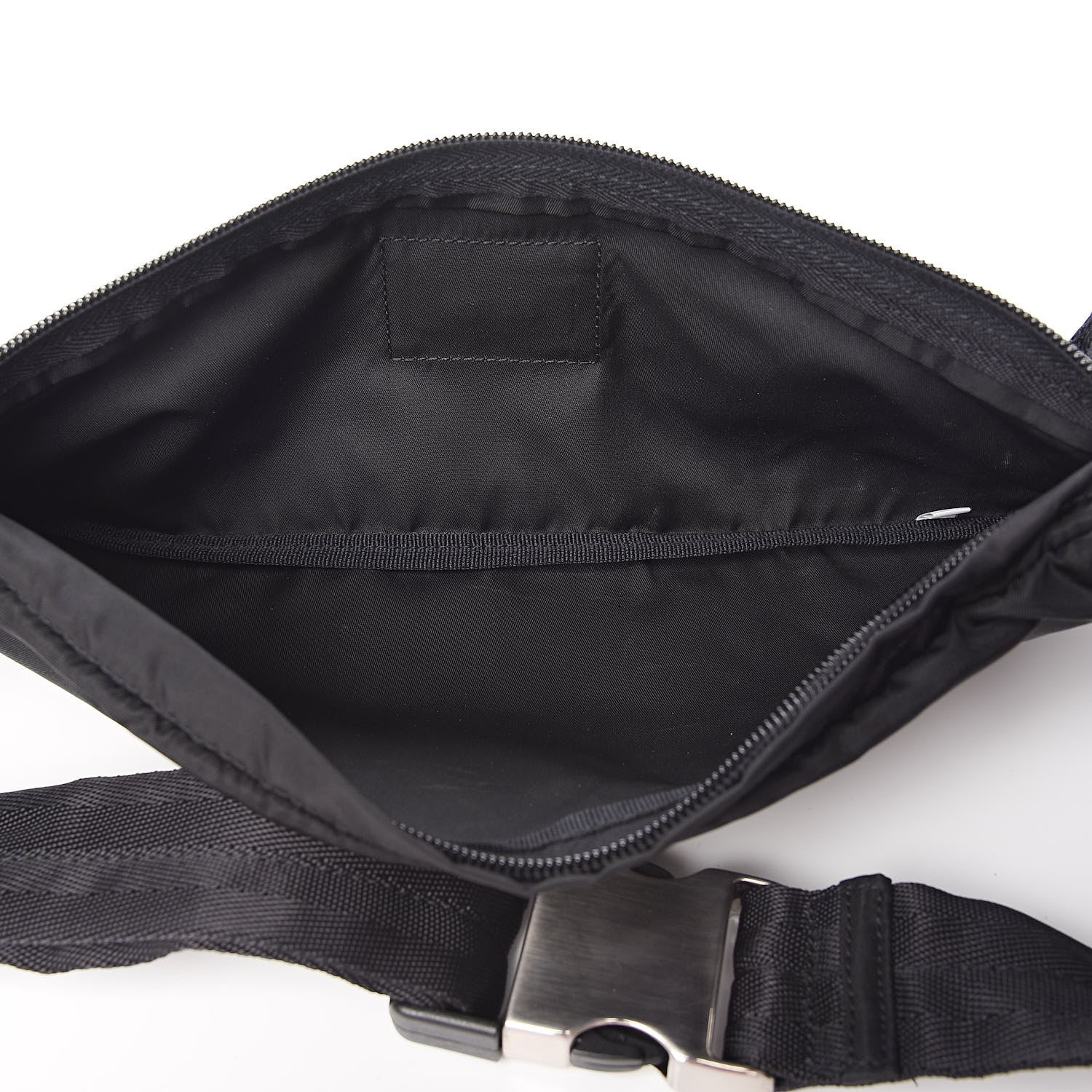 Prada Tessuto Nylon Montagna Belt Bag Black 5 of 10