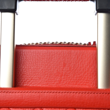 Chanel Calfskin Quilted Coco Case Trolley Red 13 of 16