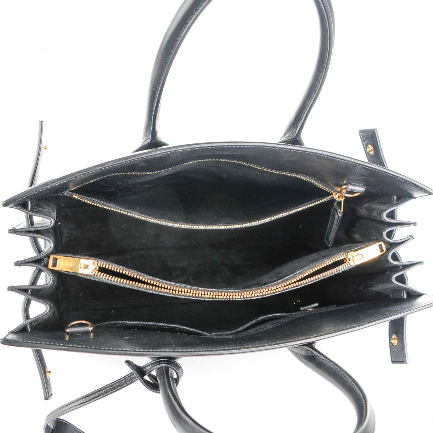Saint Laurent Calfskin Small Sac De Jour Black 5 of 7