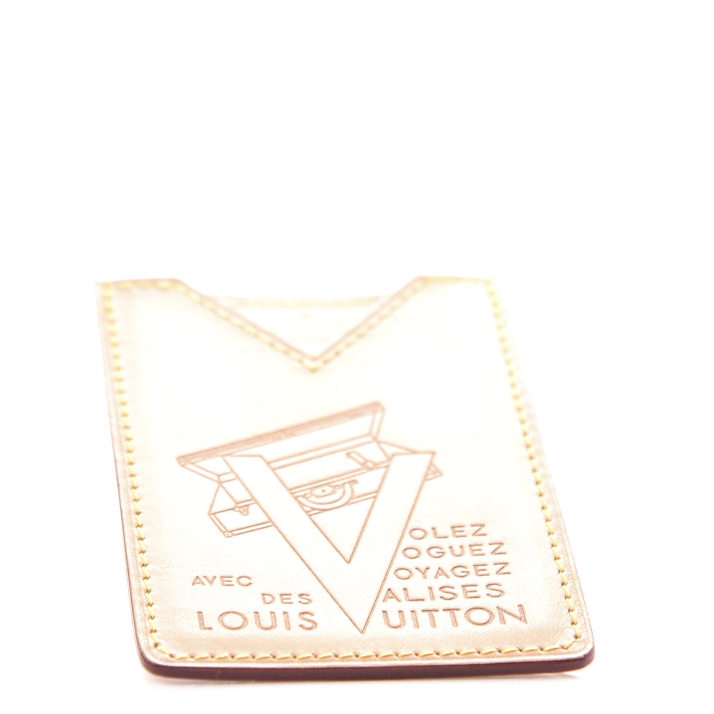 Vachetta Voyages Card Holder