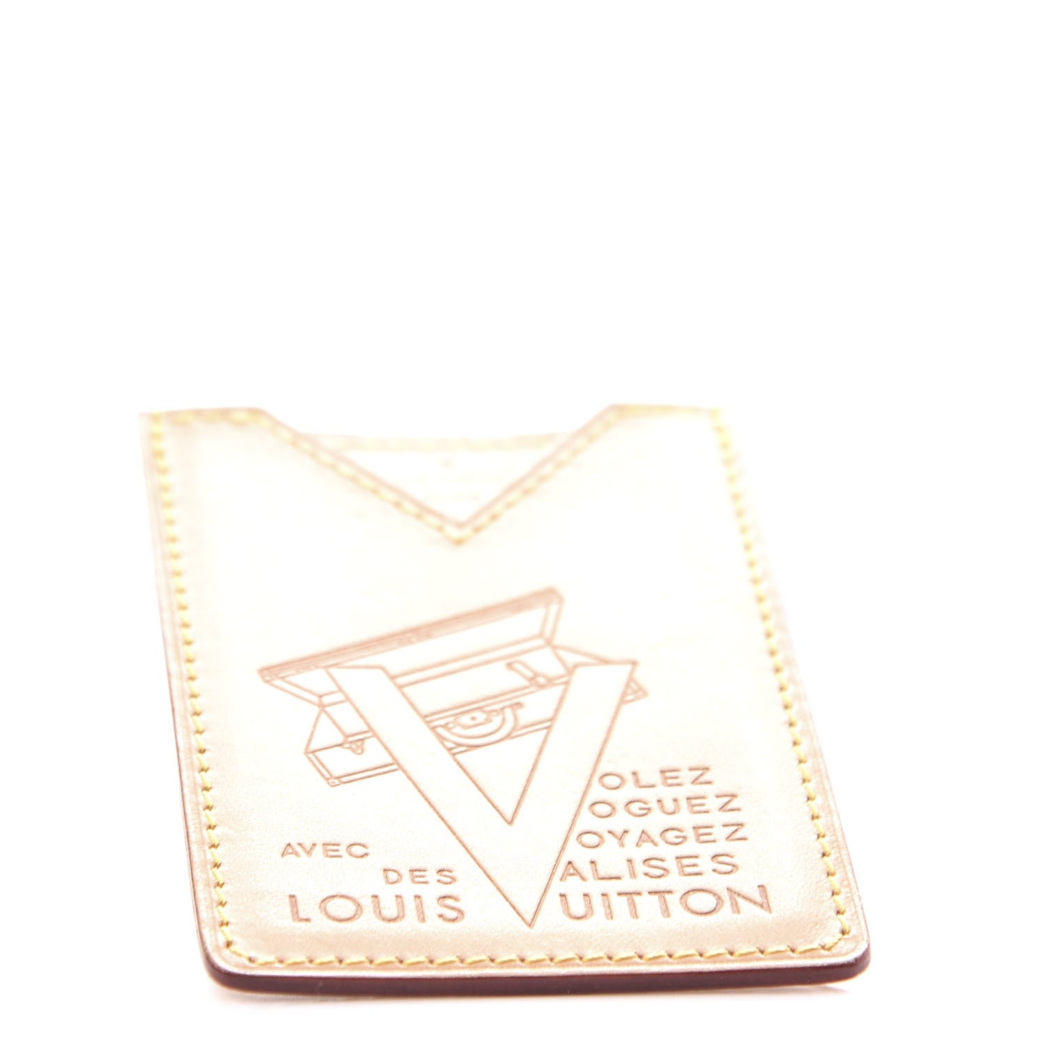 Louis Vuitton Vachetta Voyages Card Holder 3 of 7