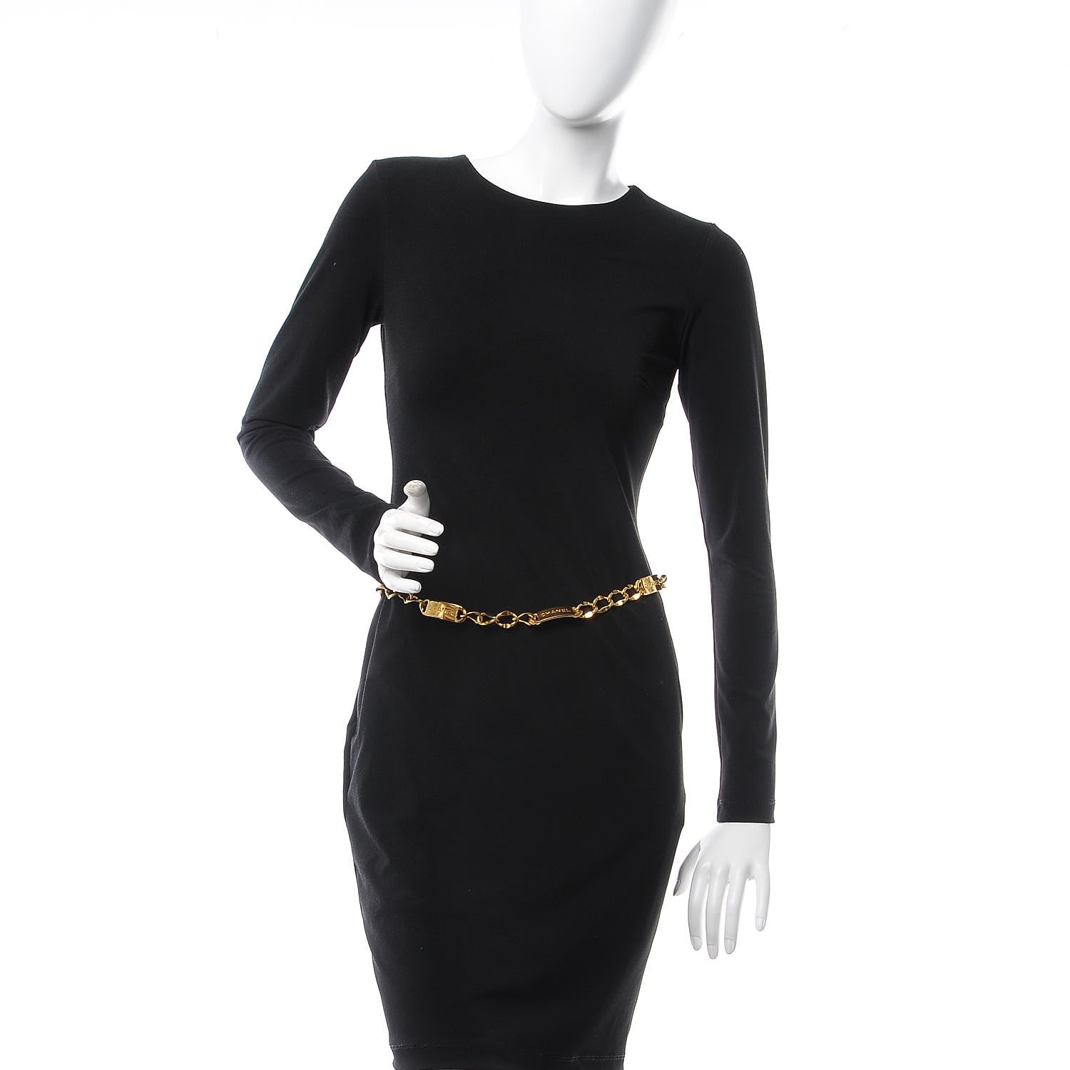 Chanel Chain CC Medallion Belt Gold 2 of 5