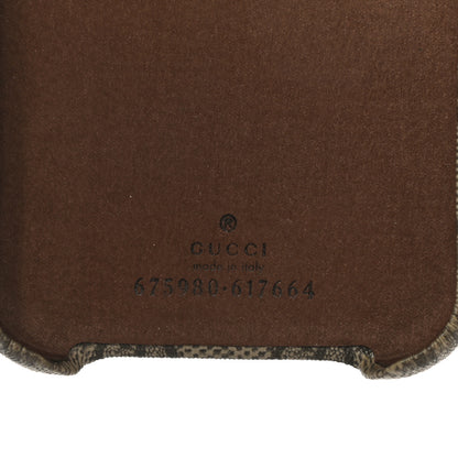 Gucci GG Supreme Monogram Web Ophidia iPhone 12 Pro Max Case 6 of 10
