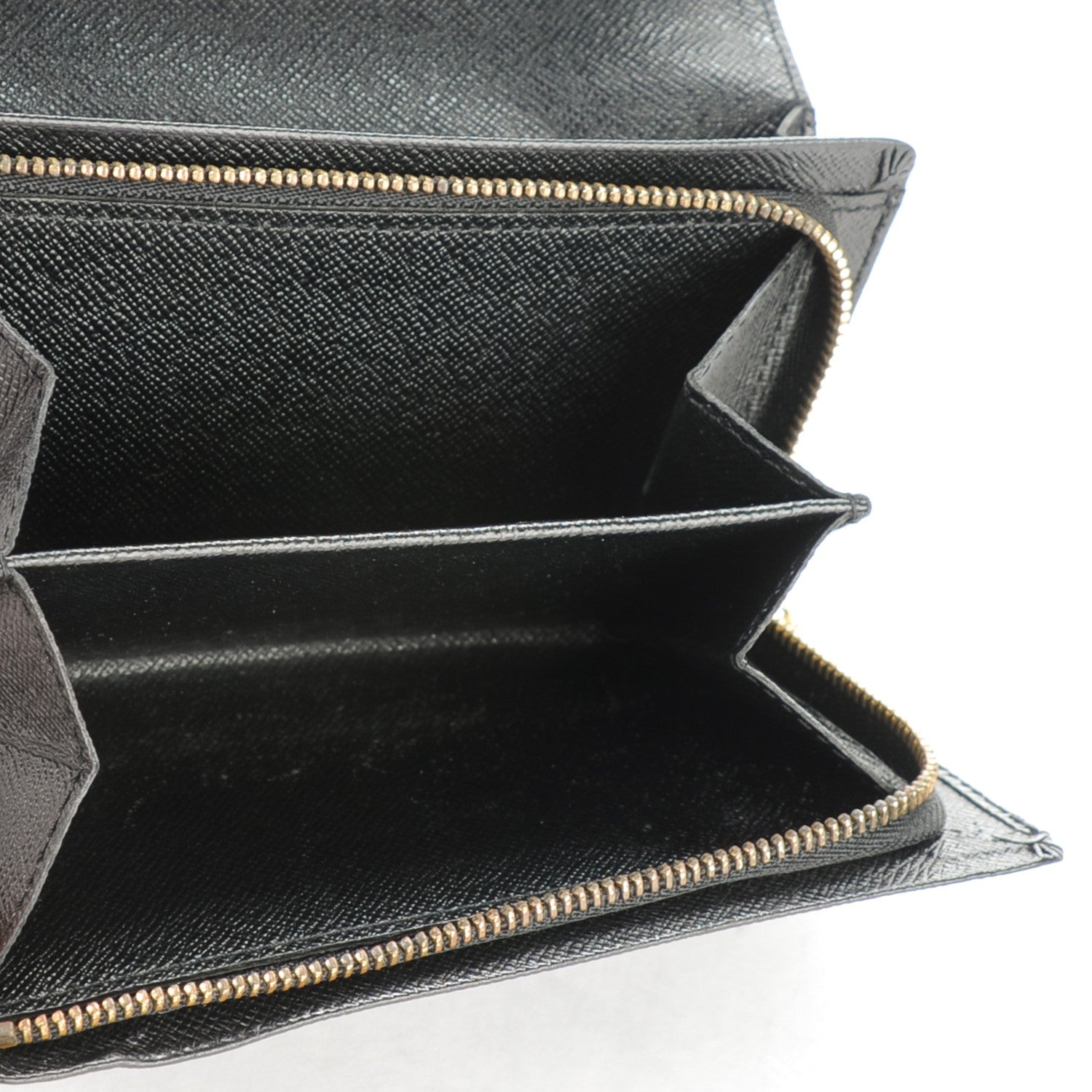 Louis Vuitton Epi Porte-Monnaie Billets Tresor Wallet Black 5 of 8