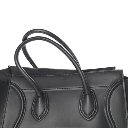 Celine Smooth Calfskin Medium Phantom Luggage Black 15 of 17