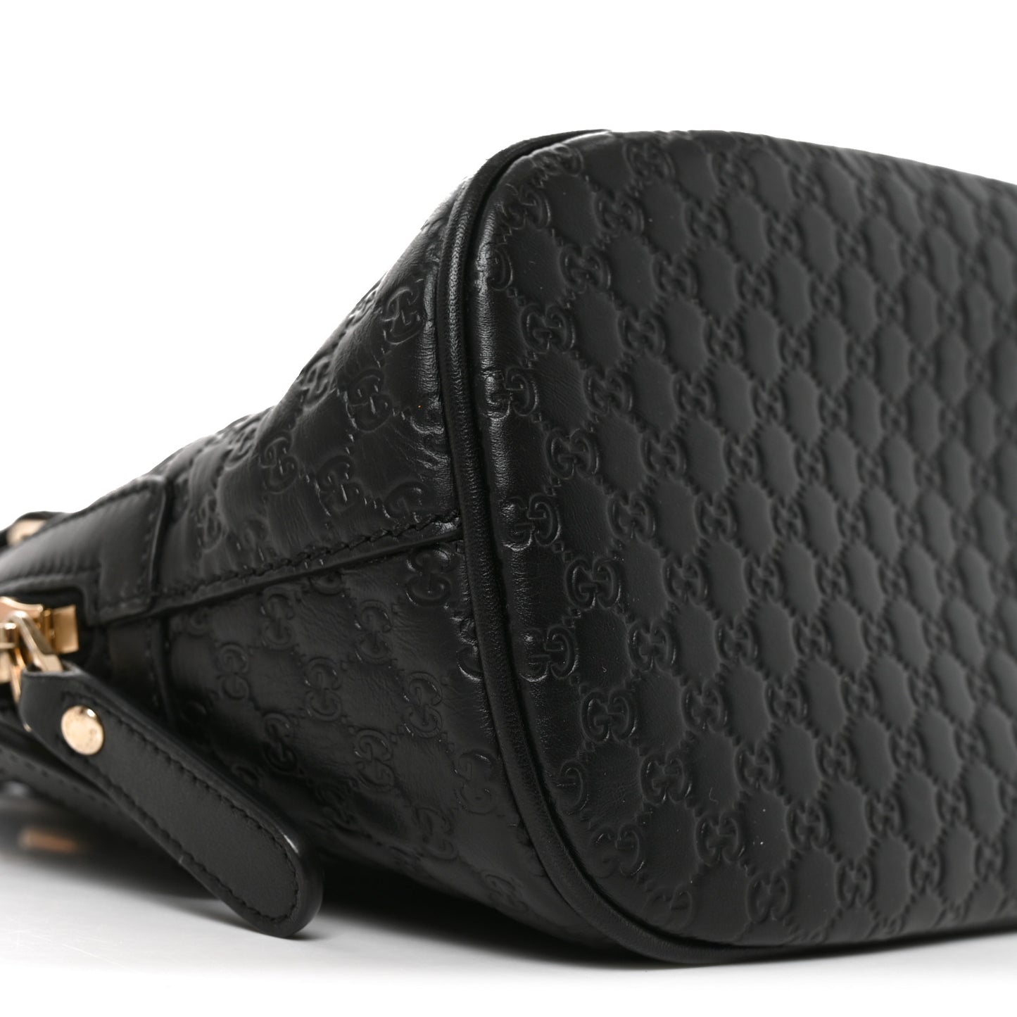 Microguccissima Mini Dome Bag Black