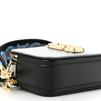 Marc Jacobs Metallic Saffiano Glitter Small Snapshot Camera Bag Blue Sea 11 of 13