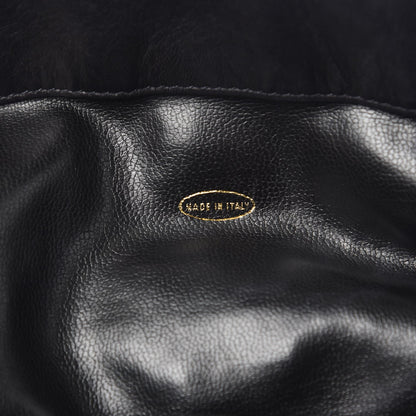 Chanel Lambskin CC Backpack Black 7 of 10