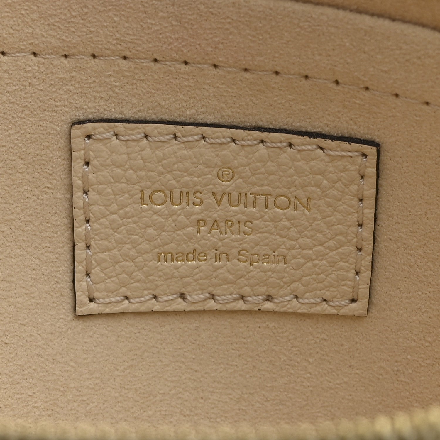 Louis Vuitton Empreinte Monogram Giant Multi Pochette Accessories Cream 7 of 10