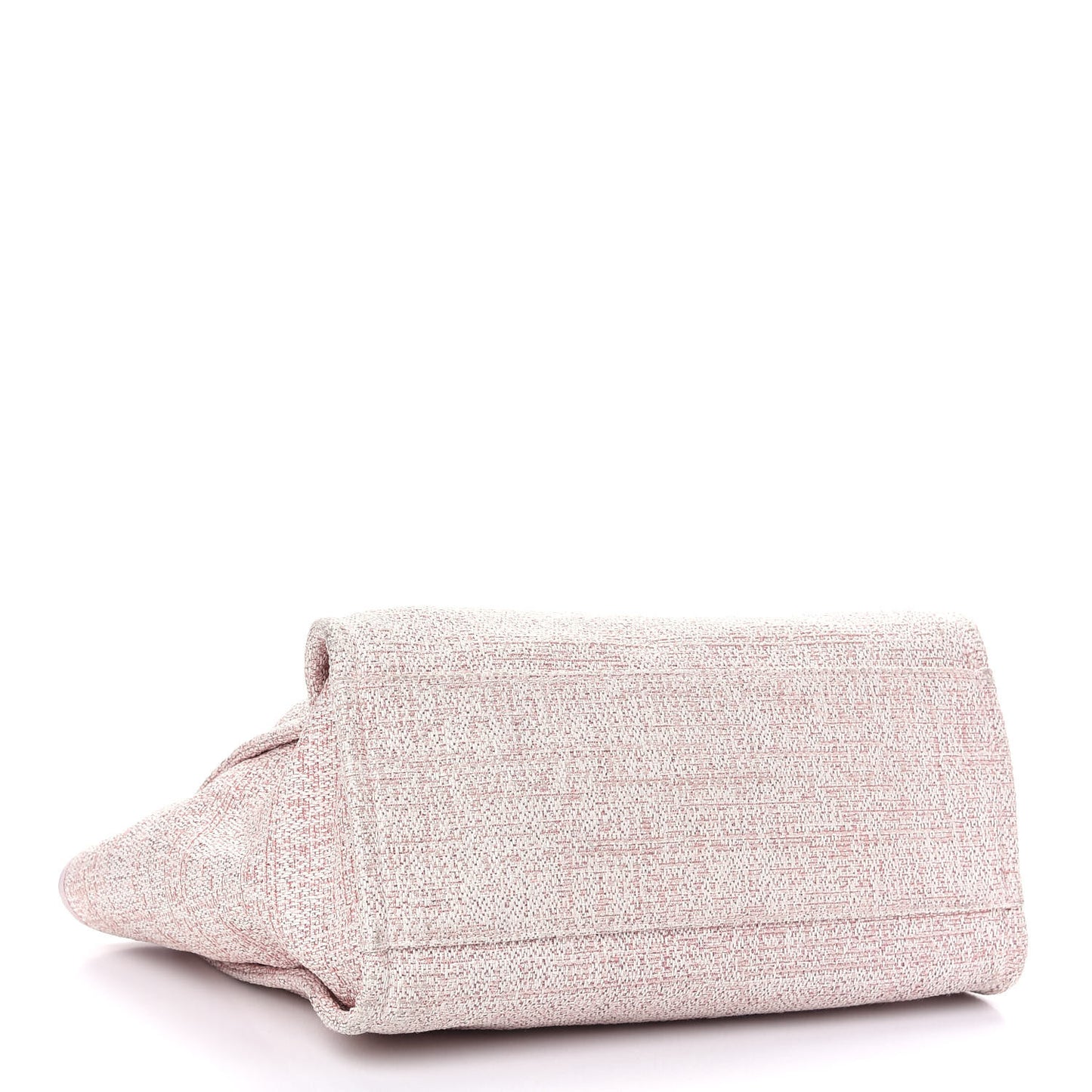 Lurex Boucle Deauville Medium Tote Pink
