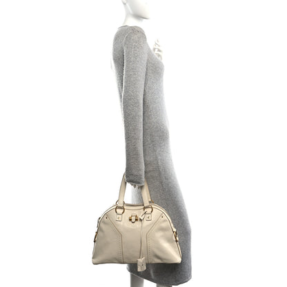 Saint Laurent Calfskin Large Muse Ivory 2 of 11