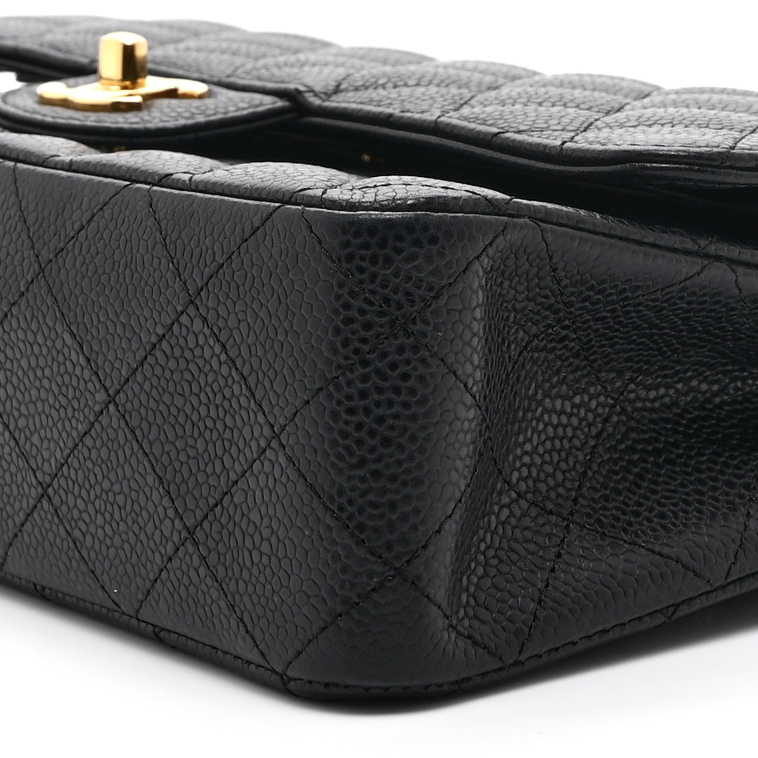 Chanel Caviar Quilted Medium Double Flap Black 10 of 10
