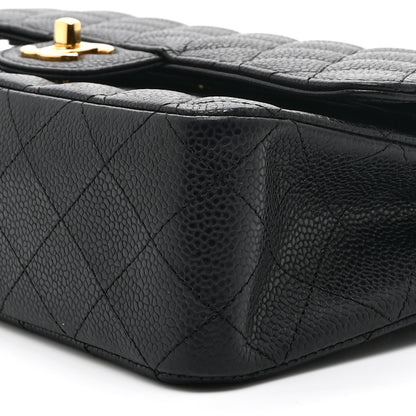 Chanel Caviar Quilted Medium Double Flap Black 10 of 10