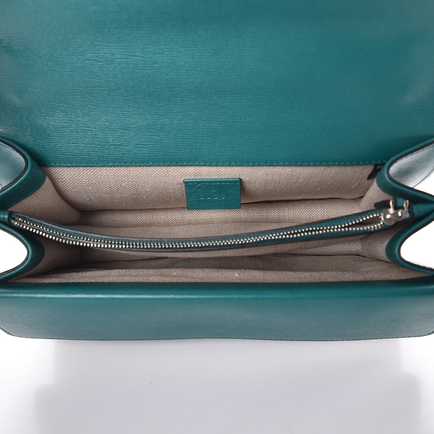 Calfskin Blooms Print Small Dionysus Shoulder Bag Bright Emerald Multicolor
