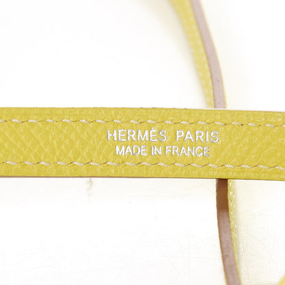 Hermes Epsom Tiny Kelly Sellier Lime 10 of 11