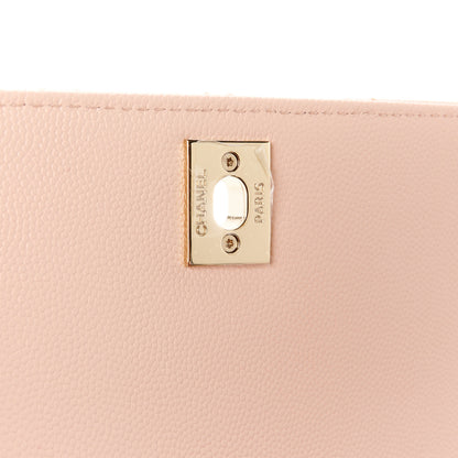 Chanel Caviar Quilted Mini Coco Handle Flap Light Pink 6 of 12
