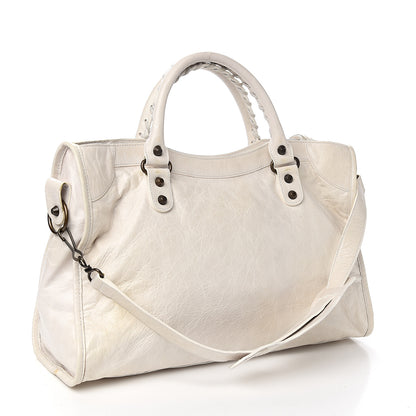 Balenciaga Chevre Classic Hardware City White 2 of 9