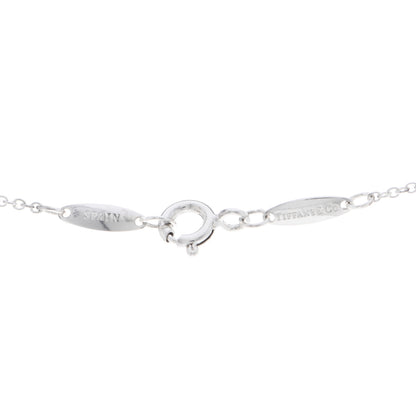 Tiffany Sterling Silver 9mm Elsa Peretti Bean Pendant Necklace 4 of 4