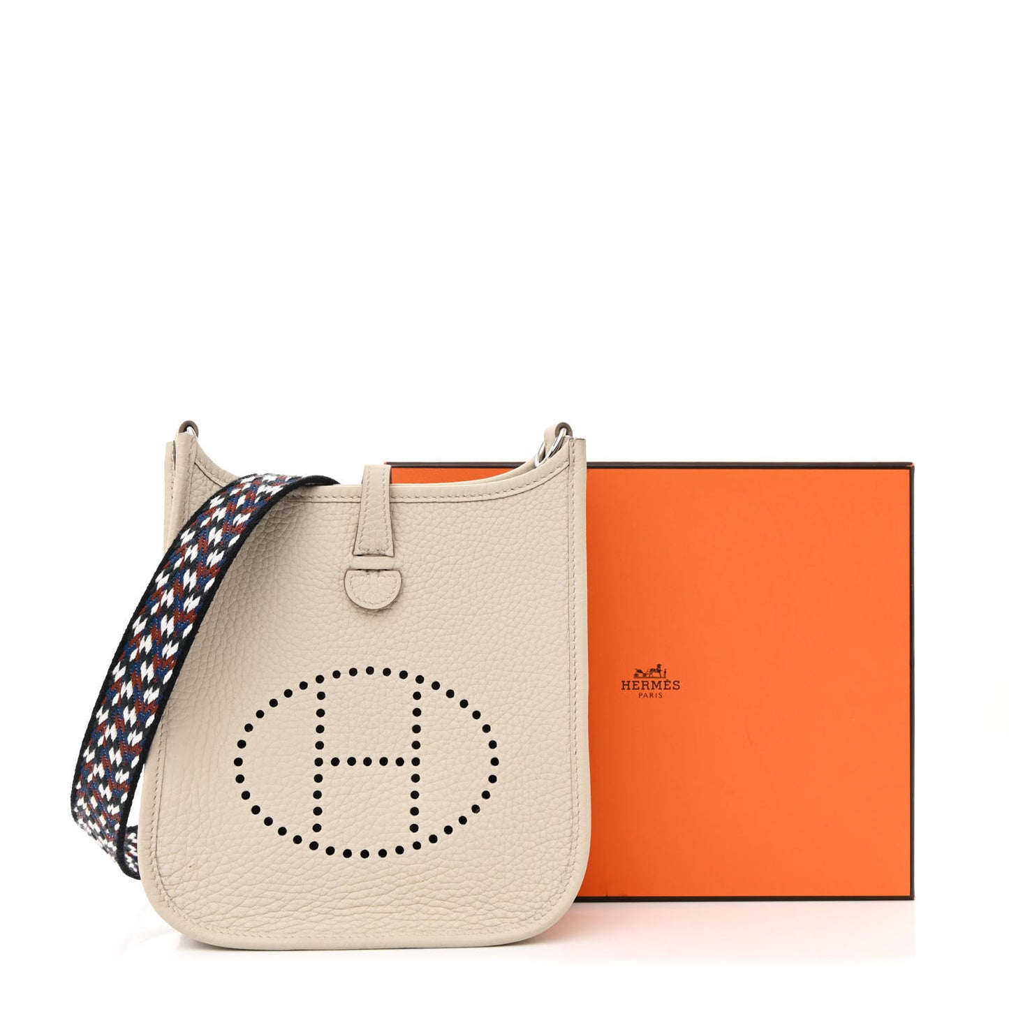 Taurillon Clemence Zigzag Evelyne TPM Beton Black White Deep Bleu