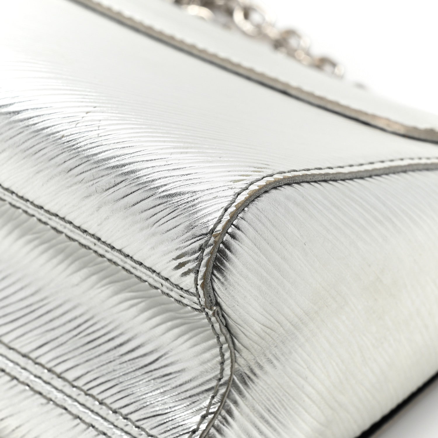 Louis Vuitton Epi Twist Shoulder Bag PM Argent 13 of 14