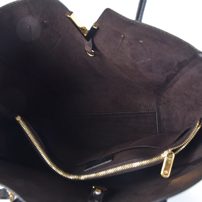 Louis Vuitton Calfskin Monogram Kimono Tote PM Black 10 of 12