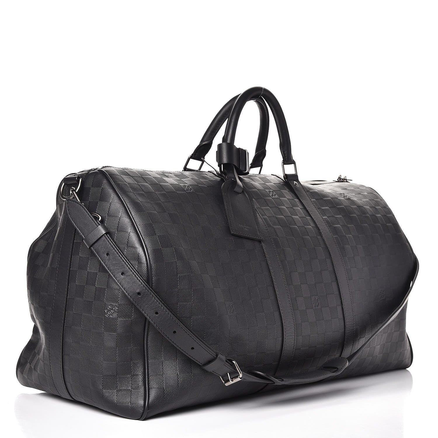 Louis Vuitton Damier Infini Keepall Bandouliere 55 Onyx 4 of 8
