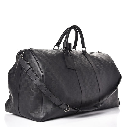 Louis Vuitton Damier Infini Keepall Bandouliere 55 Onyx 4 of 8