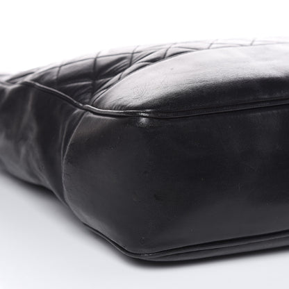 Chanel Lambskin Shopping Tote Black 9 of 21