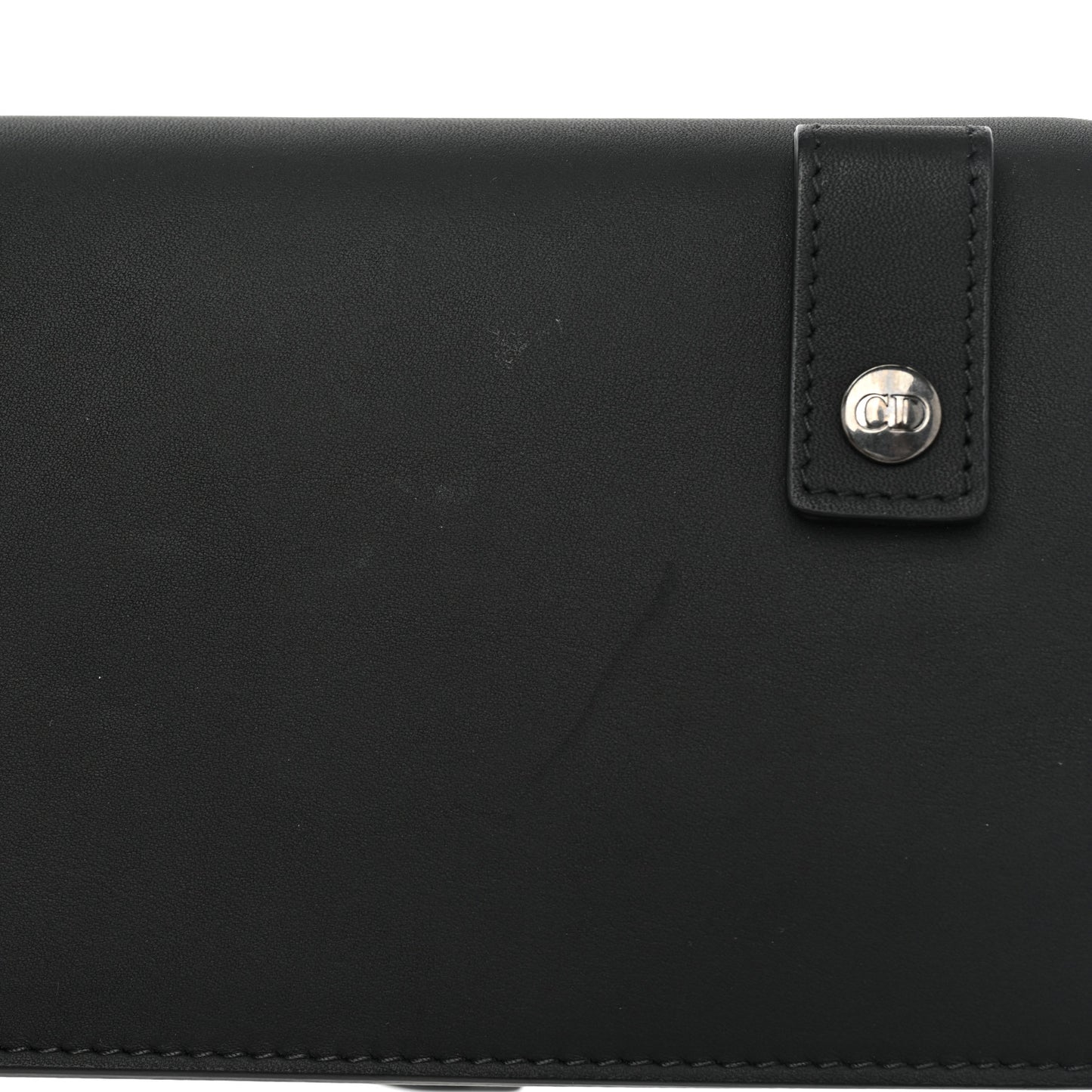 Ultra Matte Calfskin Saddle Belt Bag Black
