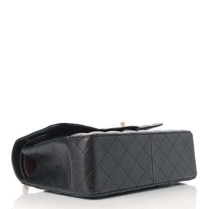 Chanel Caviar Quilted Jumbo Double Flap Black 4 of 13