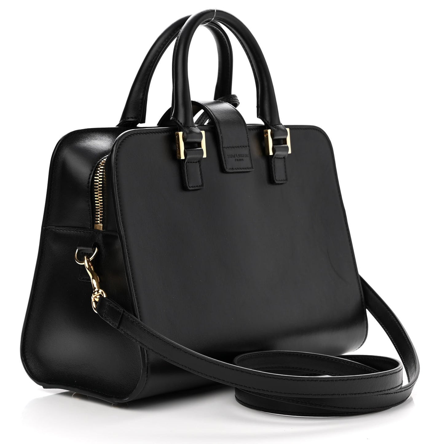 Calfskin Monogram Baby Cabas Black