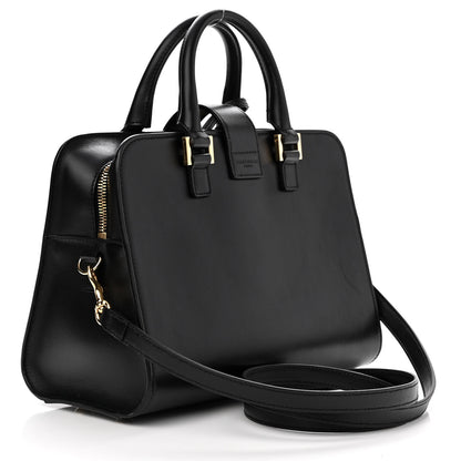Saint Laurent Calfskin Monogram Baby Cabas Black 3 of 13