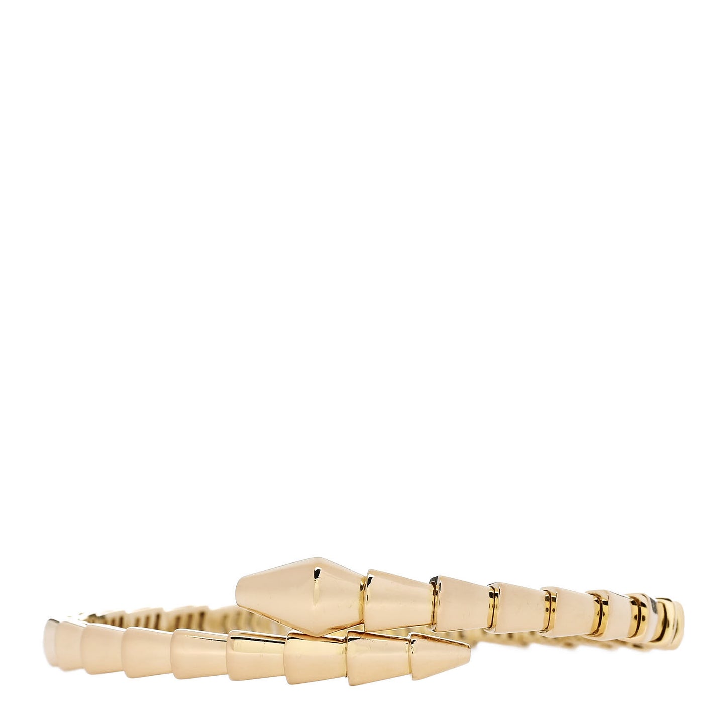 18K Yellow Gold Serpenti Viper Bracelet S