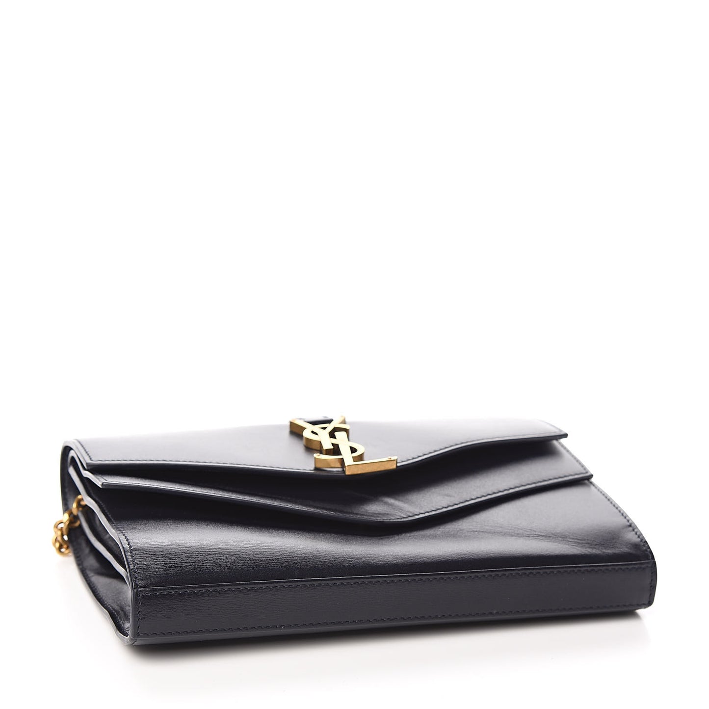 Smooth Calfskin Monogram Sulpice Chain Wallet Marine