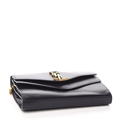 Saint Laurent Smooth Calfskin Monogram Sulpice Chain Wallet Marine 3 of 9
