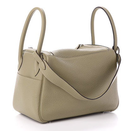 Hermes Taurillon Clemence Lindy 26 Sauge 3 of 9