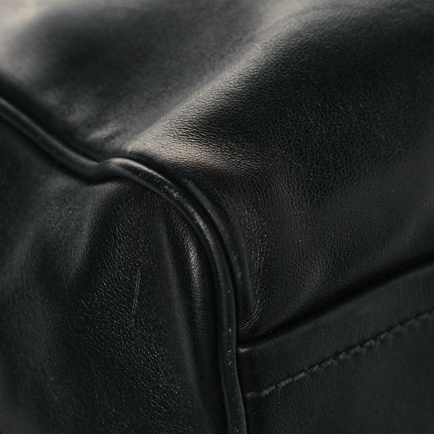 Soft Calf Inside Tote Black Mughetto