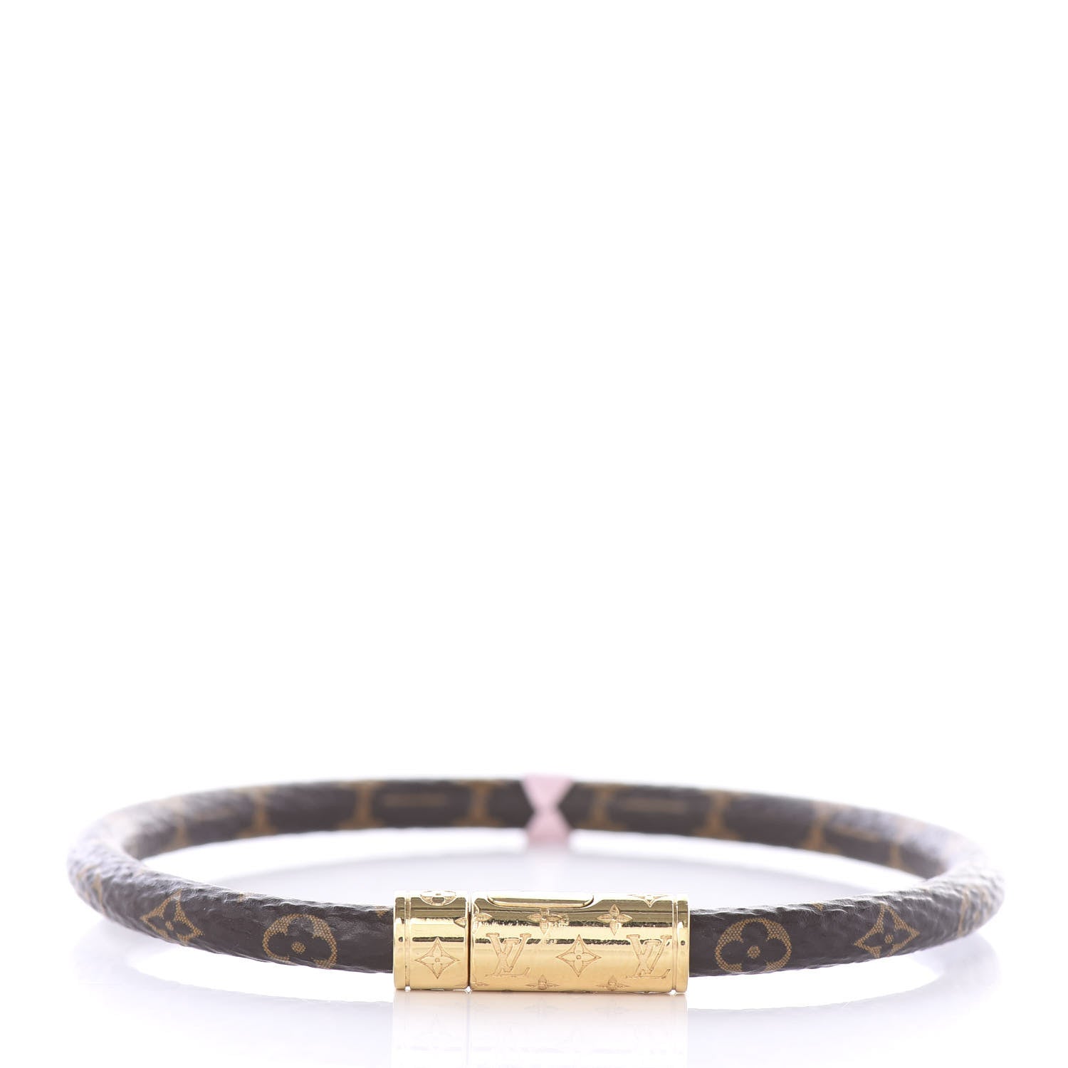 Louis Vuitton Monogram Daily Confidential Bracelet 17 Rose Ballerine 2 of 3