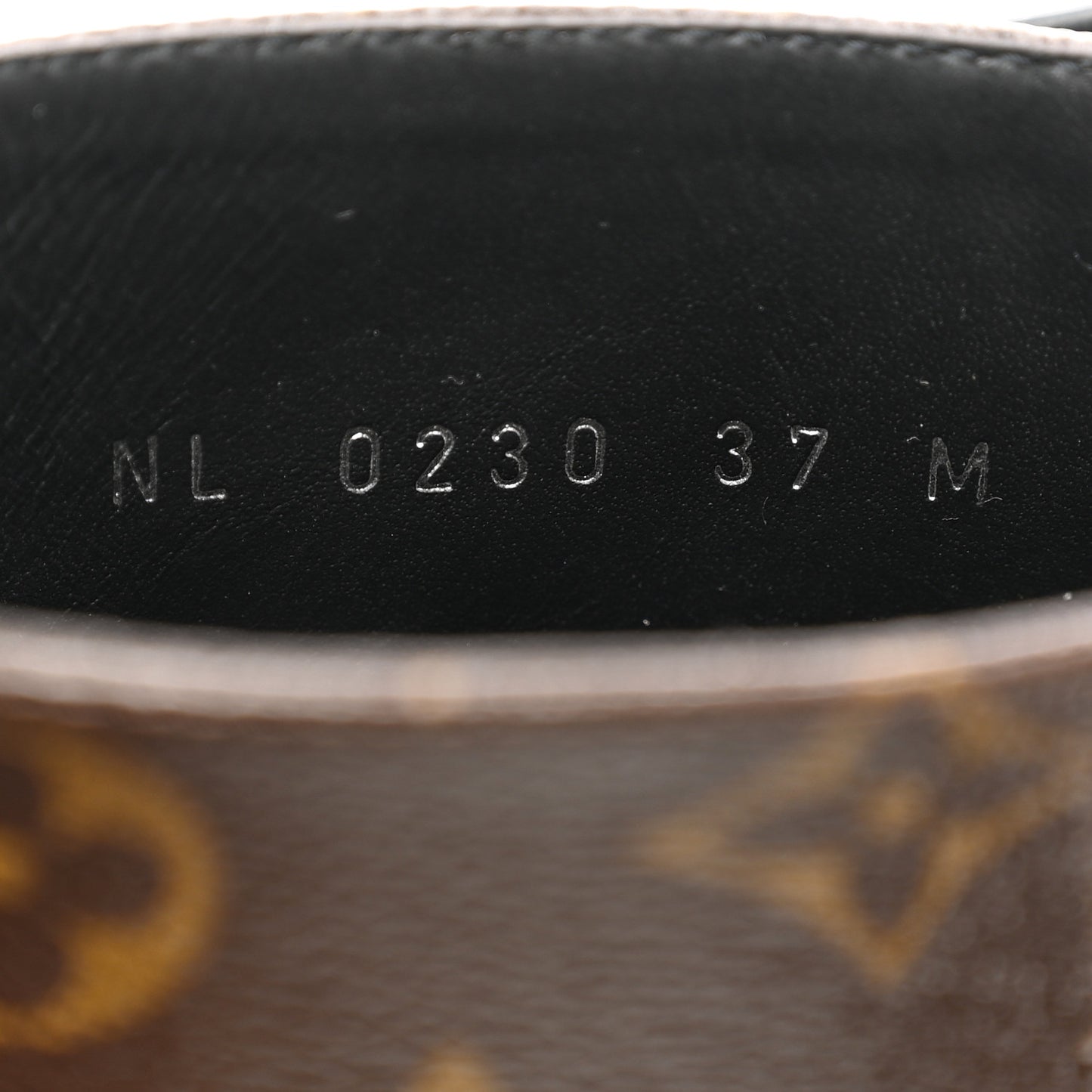 Calfskin Monogram Wonderland Flat Ranger Boots 37 Black